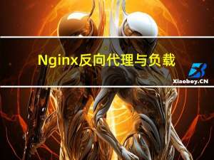 Nginx反向代理与负载均衡