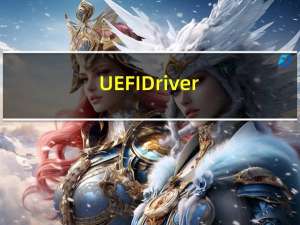 UEFI Driver Services