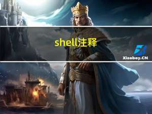 shell注释
