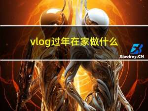 vlog过年在家做什么