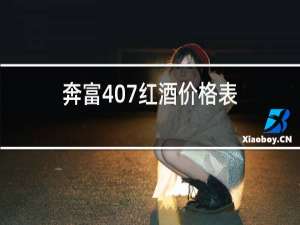 奔富407红酒价格表