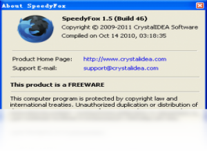 【SpeedyFox】免费SpeedyFox软件下载