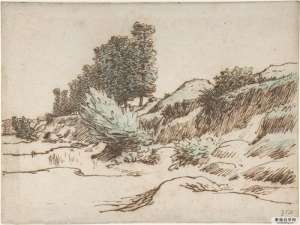 让·弗朗索瓦·米勒的16幅风景素描，风景素描大师