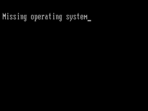 软件与系统异常 重装WIN7系统开机出现missing operating system的解决办法