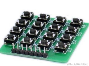 4*4矩阵按键（STM32）超！超！超！详细分析_stm32 矩阵键盘