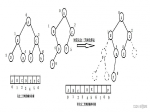 【数据结构】二叉树的顺序结构及实现_二叉树顺序存储及实现