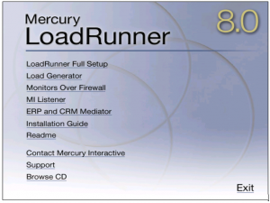 LoadRunner压力测试方法