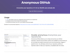匿名GitHub链接使用教程（Anonymous GitHub）2025