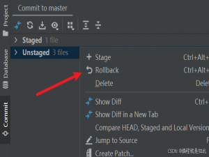 在IDEA中误操作Git Rollback后的恢复方法