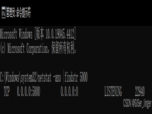 Windows如何查看端口是否占用，并结束端口进程_windows查看端口占用情况