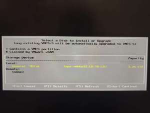 关于R420服务器VMWARE ESXI忘记密码重置root密码的操作步骤记录
