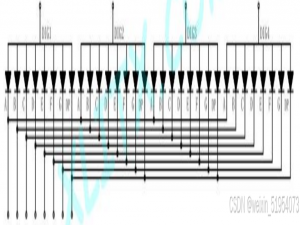 5461BS数码管实验（STM32 (103C8T6）)_5461bs-1 数码管 手册引脚图