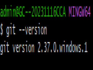 windows命令行面板升级Git版本_git升级