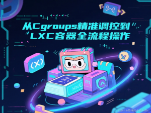 从Cgroups精准调控到LXC容器全流程操作​：用pidstat/stress测试Cgroups限流，手把手玩转Ubuntu LXC容器全流程​