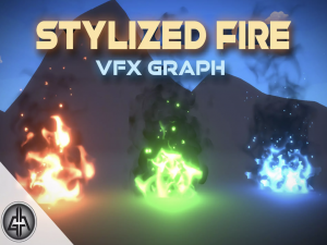 限免！Unity风格化火焰特效神器《VFX Graph - Stylized Fire》开放领取！_unity vfx graph下载