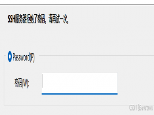 xshell连接Linux时“ssh拒绝了密码 请再试一次”_ssh服务器拒绝了密码 请再试一次是为什么