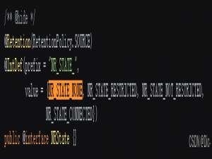 Android 5G NR 状态类型介绍