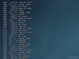 linux中如何清除history命令