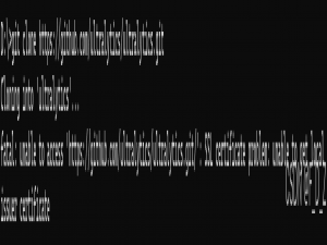 【解决办法】git clone报错unable to access ‘xxx‘: SSL certificate problem_git clone 报错unable to access