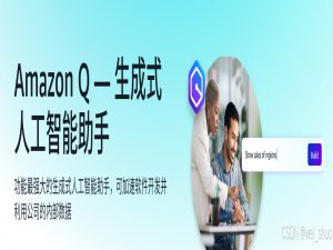 深度解析 Amazon Q：生成式 AI 技术驱动下的企业级智能助手，解锁跨场景协作与决策支持新可能