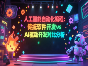 人工智能自动化编程：传统软件开发vs AI驱动开发对比分析_自动化编程与传统开发效率比