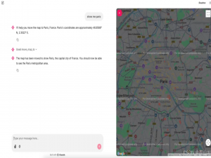 Chainlit + Google Maps 实战：左侧对话、右侧实时地图的交互式 AI 画布教程