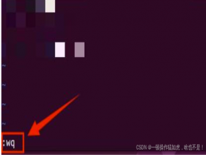 Ubuntu-Linux中vi / vim编辑文件，保存并退出_ubuntuvim保存退出命令