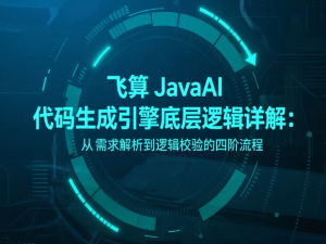 飞算 JavaAI 代码生成引擎底层逻辑详解：从需求解析到逻辑校验的四阶流程