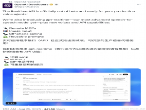 AI热点周报（8.24~8.30）：Grok 2.5开源，OpenAI Realtime正式商用，Meta或与OpenAI或Google合作？