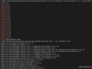 解决服务器报错：ImportError: /usr/lib/x86_64-linux-gnu/libstdc++.so.6: version `GLIBCXX_3.4.29‘ not found