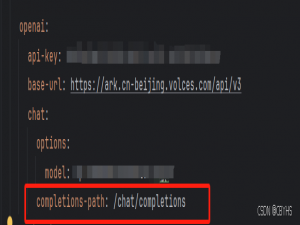 SpringAI OpenAI 使用豆包报错404 URL多了/v1/chat/completions _spring ai 豆包