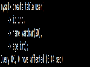 MySQL表的基础操作