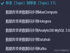 Flink-DataWorks第四部分：数据同步（第60天）_dataworks数据同步