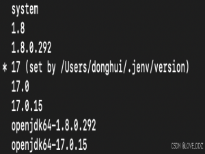 在 macOS 上安装 jenv 管理 JDK 版本_mac jenv