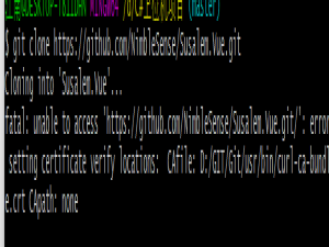 1.github代码下拉出现ssl无法验证_git ssl