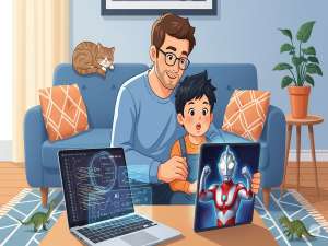 儿子迷上奥特曼卡牌，不会小程序的我用AI造了个“奥萌星球”