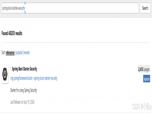 spring security 超详细使用教程（接入springboot、前后端分离）_spring security教程