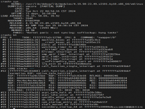 【银河麒麟高级服务器操作系统】在VMware虚拟机情况下出现软锁处理过程_主机软锁