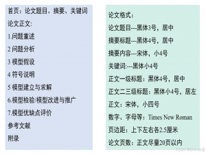 数学建模总结_数学建模csdn