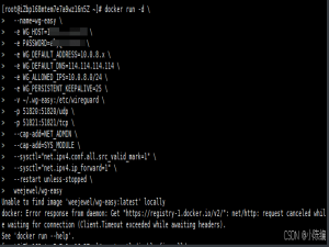 在CentOS上用Docker搭建WireGuard虚拟局域网 2025最新_wg-easy docker