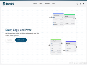 开源数据库E-R图绘制工具分享