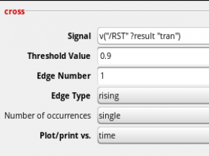 Cadence Calculator计算机函数使用（Value、Cross；average、abs；settlingTime、slewRate；clip、average）_cadence cross函数