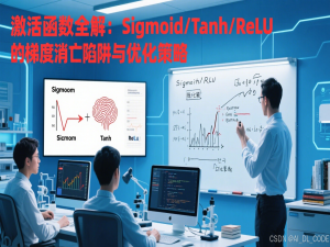 【人工智能之深度学习】2. 激活函数全解：Sigmoid/Tanh/ReLU的梯度消亡陷阱与优化策略（附PyTorch实验代码）