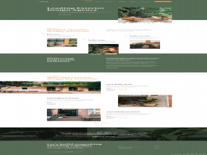 绿色室外空间设计公司网站#网页制作 #网页设计 #网站建设