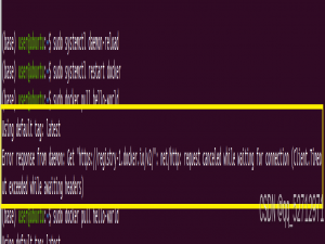 Error response from daemon: Get “https://registry-1.docker.io/v2/“: net/http: request canceled