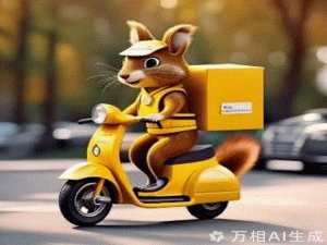 【办公类-107-03】20250725通义万相2.1“动物拟人化”视频，优化关键词（图片转视频MP4转gif））