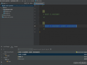 IDEA+Git 回滚代码操作_idea代码回滚