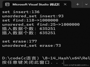 【C++详解】哈希表概念与实现 开放定址法和链地址法、处理哈希冲突、哈希函数介绍