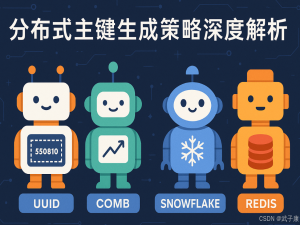 Java-111 深入浅出 MySQL 分布式主键策略：UUID、SnowFlake、COMB、Redis、数据库ID表优劣全对比_uuidv7 数据库设计 虚拟列