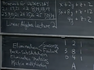 MIT线性代数02_矩阵消元
